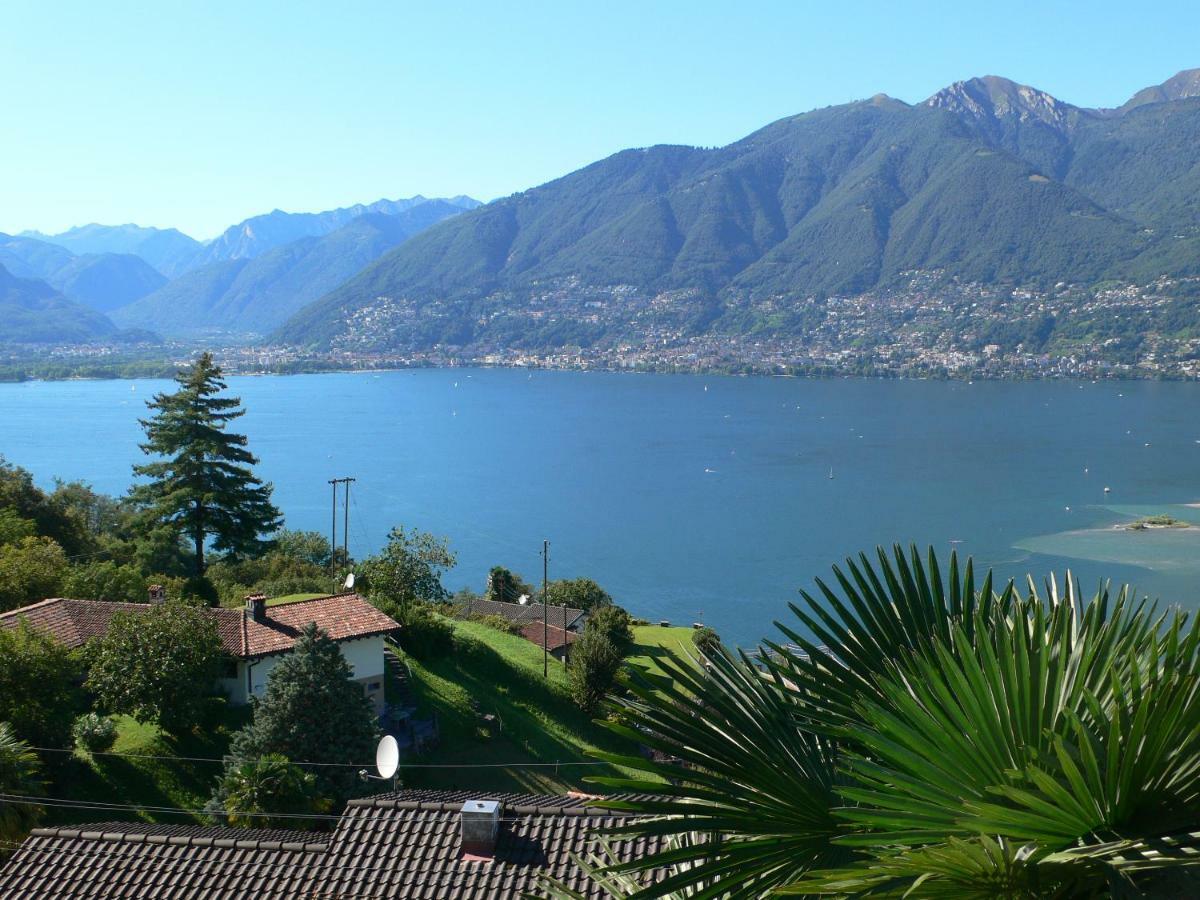 Appartamento Casa Petra 1 1/2 Zi, Orgnana 83 Gambarogno Esterno foto